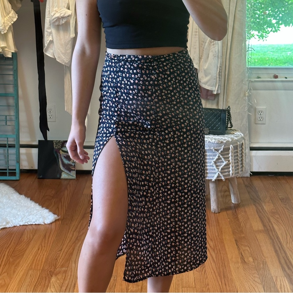 Floral skirt